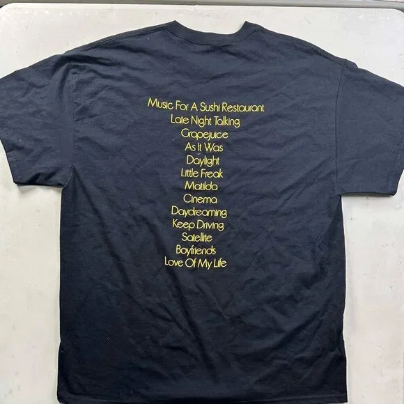 Harry Style's House Tracklist Band T Shirt Black Official Men's Tee - Picture 2 of 3